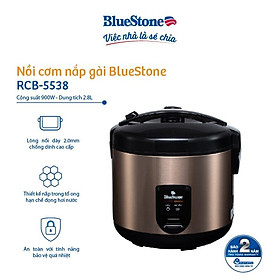 Mua Nồi Cơm Điện Bluestone RCB-5538 (2.8 Lít) - Hàng chính hãng