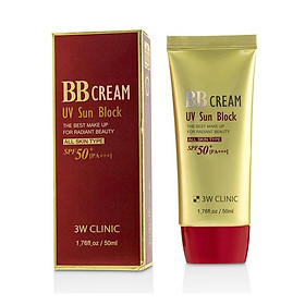 UV Sun Block BB Cream Kem nền trang điểm chống nắng BB craem