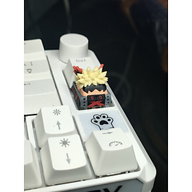 Keycap Katsuki Bakugo trang trí bàn phím cơ