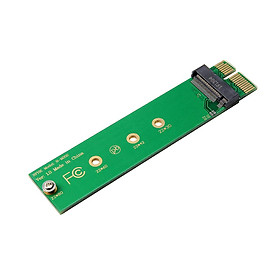 M.2 Hard Disk NVME Adapter Card PCIe to M.2 NGFF Test Card SSD Hard Disk Reader Green