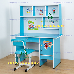 Mua Bộ bàn ghế học sinh cho bé học tại nhà 1m2x1m45x45cm màu xanh dương