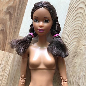 Búp bê mtm da đen. Búp bê Barbie made to move. Mã Barbie mtm B