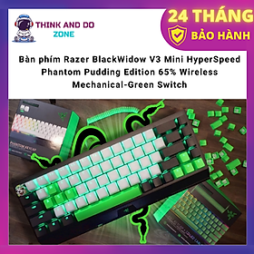 Mua Bàn phím Razer BlackWidow V3 Mini HyperSpeed-Phantom Pudding Edition-65% Wireless Mechanical-Green Switch_RZ03-03892000-R3M1- HÀNG CHÍNH HÃNG