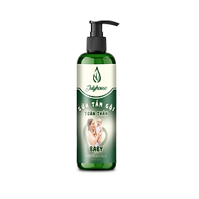 Sữa tắm gội toàn thân cho em bé chiết xuất tinh dầu Gừng và Vỏ Bưởi 250ml JULYHOUSE