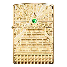 Bật Lửa Zippo 49060 – Zippo Armor Eye of Providence Design High Polish Brass