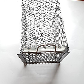 Mua Bẫy chuột lồng sắt vuông loại 40cm x 23cm x 23cm có khóa hãm