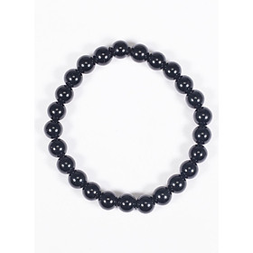 Vòng tay phong thủy đá obsidian mệnh thủy , kim - Ngọc Quý Gemstones