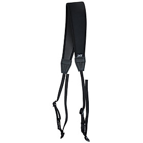 JJC NS-CBK Black Canon Nikon SLR Camera Arc Strap Reduced Shoulder Strap High Elasticity With Soft Comfort With Quick Snap