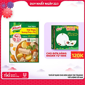 Hạt Nêm Knorr Từ Thịt Thăn, Xương Ống Và Tủy Bổ Sung Vitamin A (900g) - 32010220