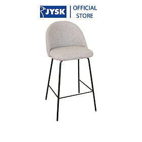 Mua Ghế đảo bếp | JYSK nID-003 | vải polyester nâu nhạt/xám | R43xS44.5xC66cm