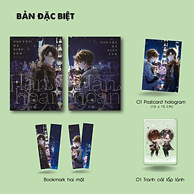 Bộ sách hân hoan - tập 1 + tập 2 - bản đặc biệt - tặng kèm bookmark 2 mặt + postcard hologram + tranh cát