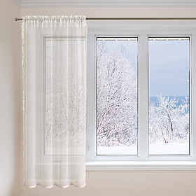 Window Curtain, Comfortable Door String Curtain ,Tulle Curtain Drapes ,Window Drape Screen Curtain for Bedroom ,Patio ,Study office
