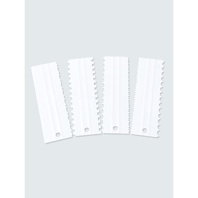 Set 4 Miếng dụng cụ tạo vân bánh kem