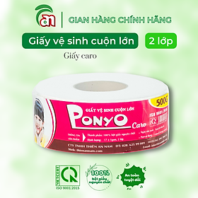 Giấy vệ sinh cuộn lớn chất lượng cao, tan nhanh