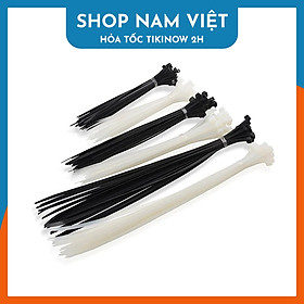 Mua Túi 100 Dây Rút  Lạt Nhựa (Trắng/Đen) Siêu Bền Để Làm Vườn  Thi Công Tiện Lợi