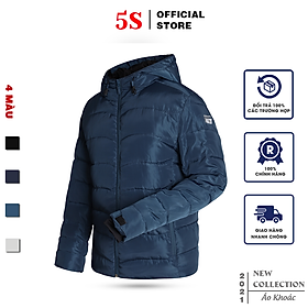 Áo Khoác Phao Nam 5S (4 Màu) Chần Bông Cao Cấp, Siêu Nhẹ, Siêu Ấm, Phom Ôm Trẻ Trung, Màu Sắc Cơ Bản Dễ Phối Đồ (AKC21016)