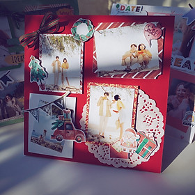 Bộ Kit Khung Ảnh Scrapbook Handmade