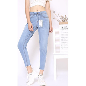 QUẦN JEANS NỮ BOY TRƠN LAI TUA CT JEANS QR17000