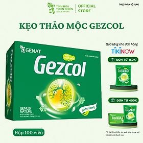 Kẹo thảo mộc gezcol - genat - giao 2h hcm