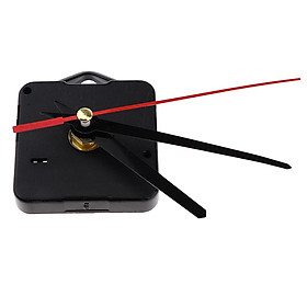 Silent Wall Clock Movement with Pointer for DIY Repair black red pointer
