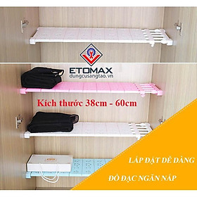 Mua Kệ chia ngăn tủ đa năng không cần khoan bắt vít 38-60cm