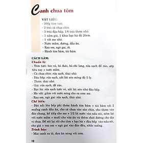 Sách Thực Đơn Món Ăn Hàng Ngày - Tập 1