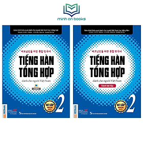 [Download Sách] Combo Bộ 2 Cuốn Giáo Trình Tiếng Hàn Tổng Hợp Dành Cho Người Việt – Sơ Cấp 2 (Sách Giáo Khoa + Sách Bài Tập) – Bản Trắng Đen - MinhAnBooks