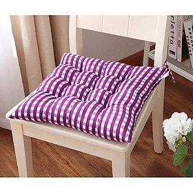 Đệm ngồi bệt, gối lót ghế vuông Caro SBK020 size 40cm