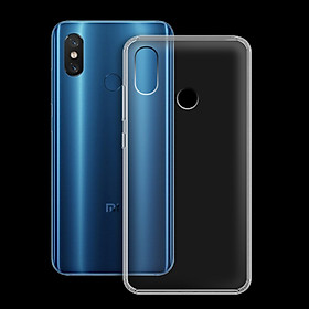 Ốp lưng cho Xiaomi Mi 8 - 01133 - Ốp dẻo trong - Hàng Chính Hãng