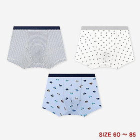 Set quần chip đùi cotton spandex cho bé trai Unifriend Hàn Quốc