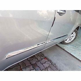 NẸP SƯỜN, NẸP HÔNG XE DÀNH CHO INNOVA 2017-2020,2021 Nhựa ABS Mạ Crom Sáng
