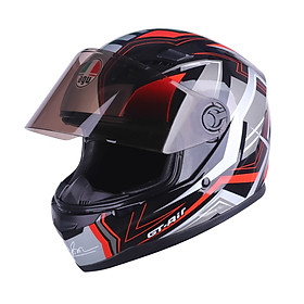 Mũ Bảo Hiểm Fullface AGU A138 Tem - Tặng Túi Vải - Hàng Chính Hãng Bảo Hành 12 Tháng - Sản Phẩm Thời Trang Và Cao Cấp
