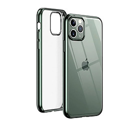 Mua Ốp lưng trong suốt  iPhone 11 Pro viền xanh chống va đập Ugreen 80468LP268 Hàng Chính Hãng