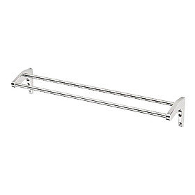 Thanh vắt khăn đôi ToTo TS113W - Inox mạ Crom Niken