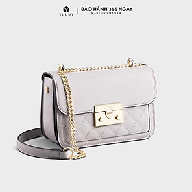 Túi đeo chéo da nữ họa tiết hình thoi thời trang Yuumy Seasand YN147