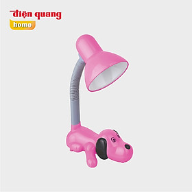 Đèn bàn Điện Quang ĐQ DKL06 B (kiểu con chó, hồng, có bóng)