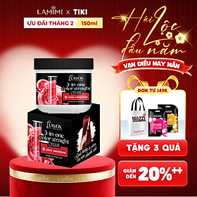 Kem Duỗi Màu Keratin 3-In-One Lavox Online Shopping – Đỏ Măng Cụt