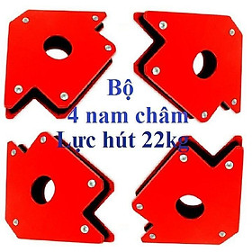 Mua Bộ 4 Nam Châm ke góc 50LBS lực hút 22KG