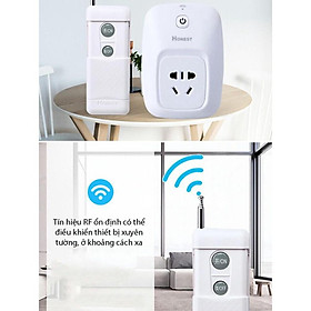 Mua Ổ cắm điều khiển từ xa 1KM bằng sóng RF xuyên tường công suất lớn Honest HT-6805W (30A/220V