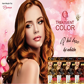 Kem Nhuộm Dưỡng Tóc Phủ Bạc Pyeonan Hàn Quốc - Hộp 2 tuýp 120g