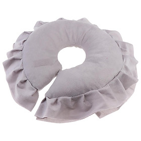 Gray SPA Massage Cloth Face Relax Cushion  Easy to Clean