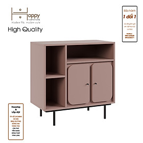 [Happy Home Furniture] SWEETY, Tủ lưu trữ 2 cửa mở - chân sắt, 78cm x 40cm x 78cm ( DxRxC), TCM_059