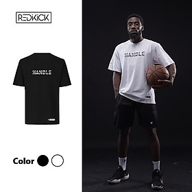 Áo thun thể thao nam nữ Redikick HANDLE thoáng mát, thấm hút mồ hôi, co dãn áo phông không cổ form rộng chơi Bóng Rổ Bóng Chuyền Tennis Chạy Bộ Đá Bóng Gym