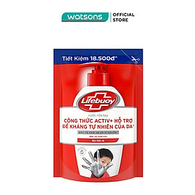 Nước Rửa Tay Lifebuoy Bảo Vệ Vượt Trội Túi 400g