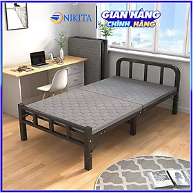 Giường gấp gọn thông minh tải trọng cao Q115 NIKITA, gọn nhẹ tiết kiệm không gian linh hoạt 2024