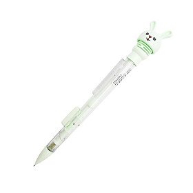 Bộ 3 Bút Chì Kim Bấm 0.5mm Đầu Thú - Stacom-MP4015 - Màu Hồng