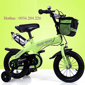 Xe đạp trẻ em, xe đạp thể thao trẻ em SPORT SUPER - Xe đạp cho bé 14 - 16 inch từ 3 - 9 tuổi