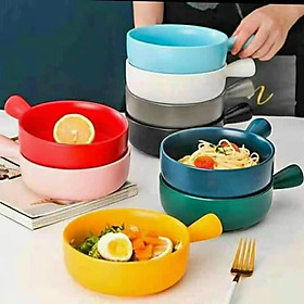 Mua Bát gốm sứ có tay cầm tiện lợi  cute