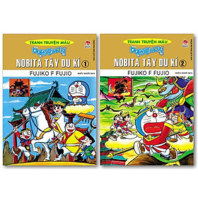 Hình ảnh Combo Doraemon Tranh Truyện Màu - Nobita Tây Du Kí (2 cuốn) [Tái Bản 2023]