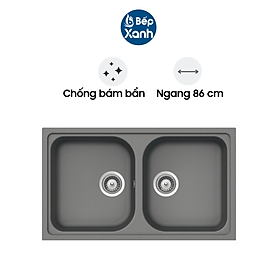 Chậu Rửa Chén Hafele HS19-GEN2R90 - Ngang 86 cm - Lắp Nổi và Lắp Âm